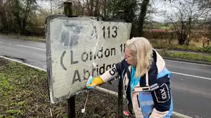 Soap, Scrubbing Brushes and a Pink Car: Cleaning Up Abridge and Theydon Bois